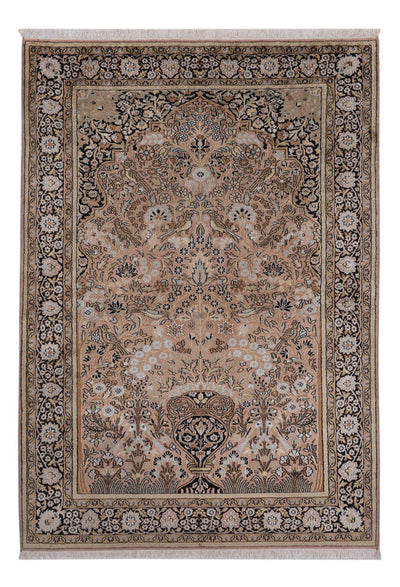 Kaschmir Seide Teppich 126x188cm - Orientteppich