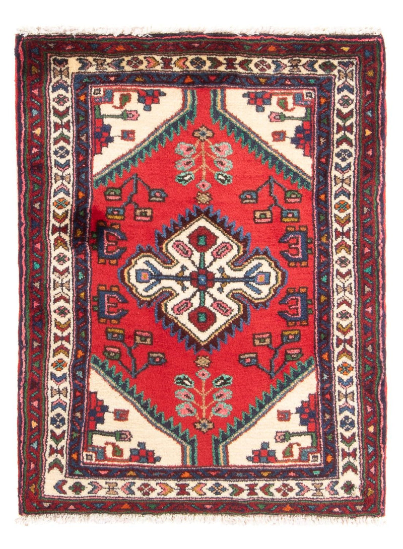 Perserteppich - Nomadic - 90 x 65 cm - rot