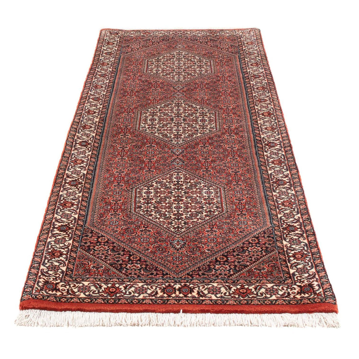 Läufer Perser - Bidjar - 236 x 80 cm - rot