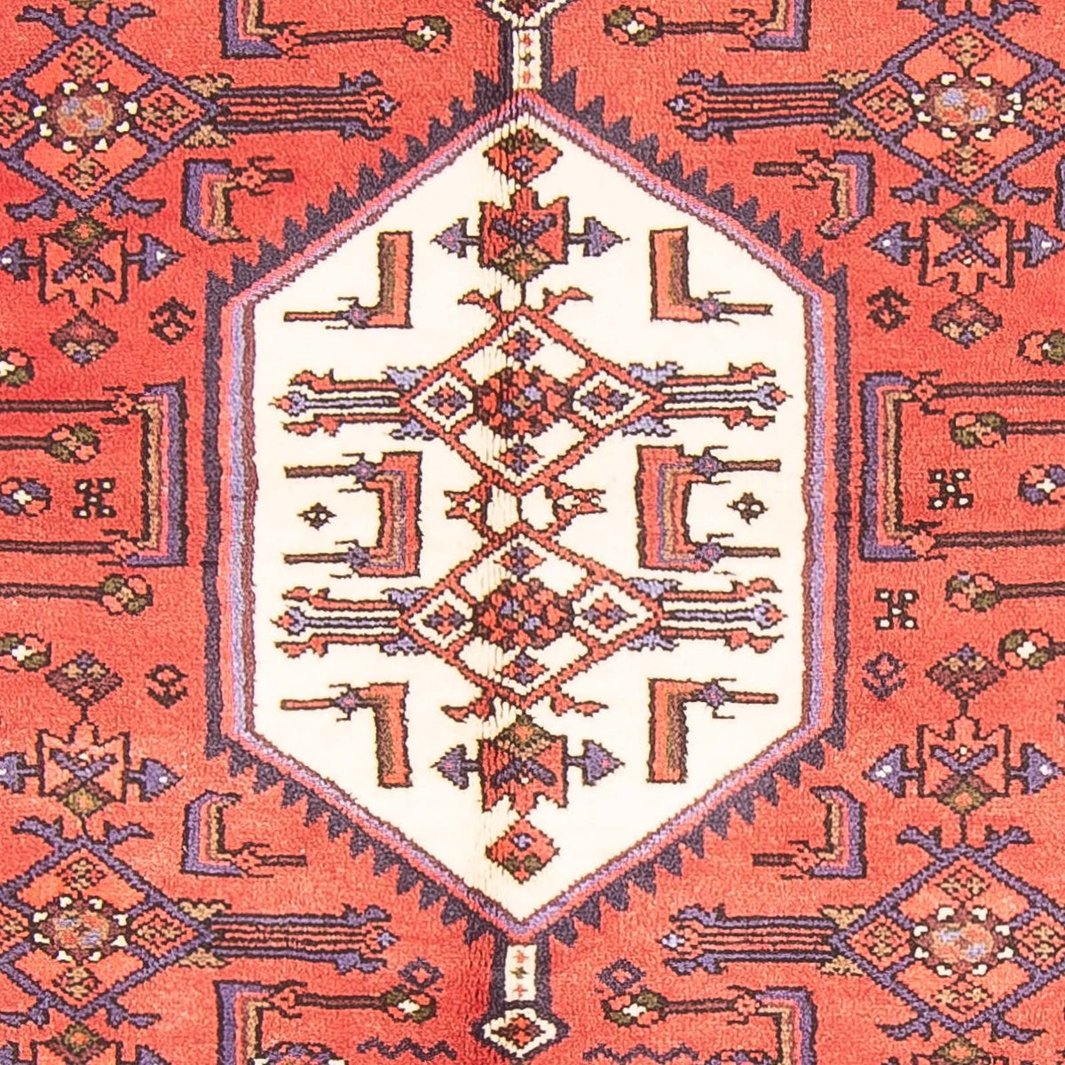 Perserteppich - Nomadic - 194 x 131 cm - rot