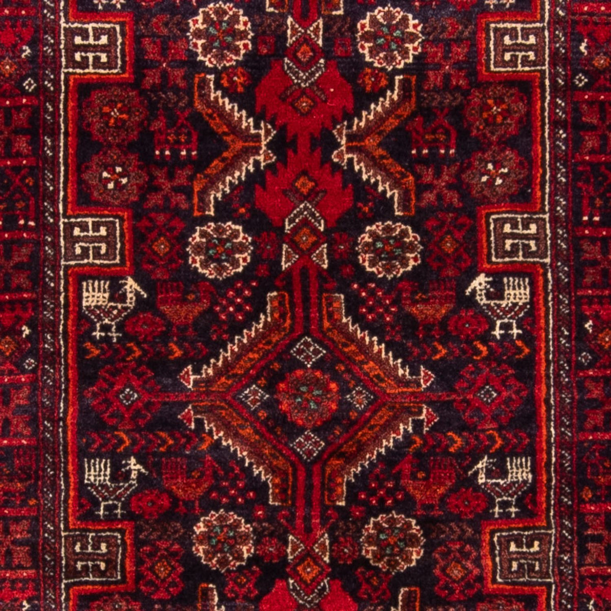 Läufer Belutsch - 182 x 96 cm - rot