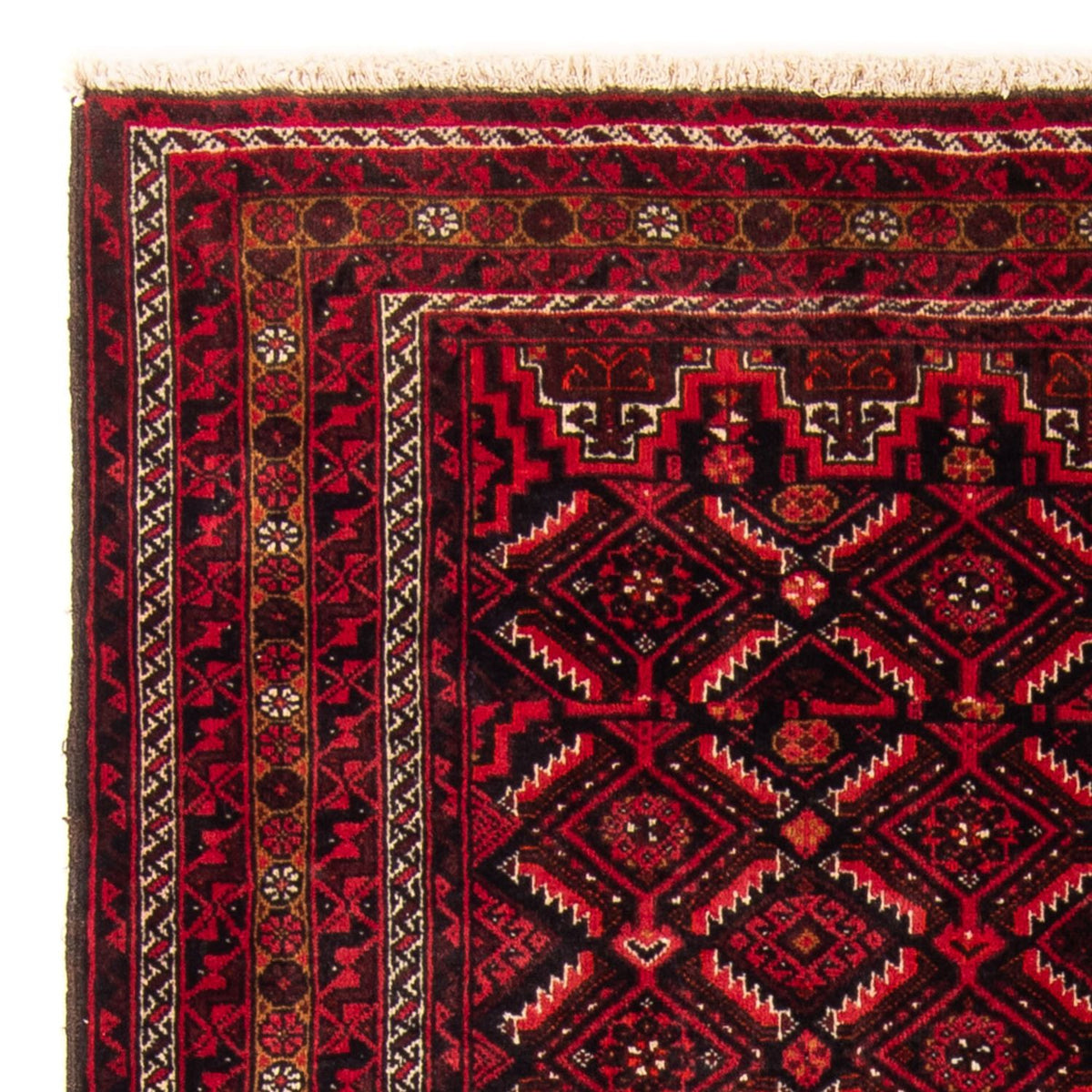 Belutsch Teppich - 182 x 102 cm - dunkelblau