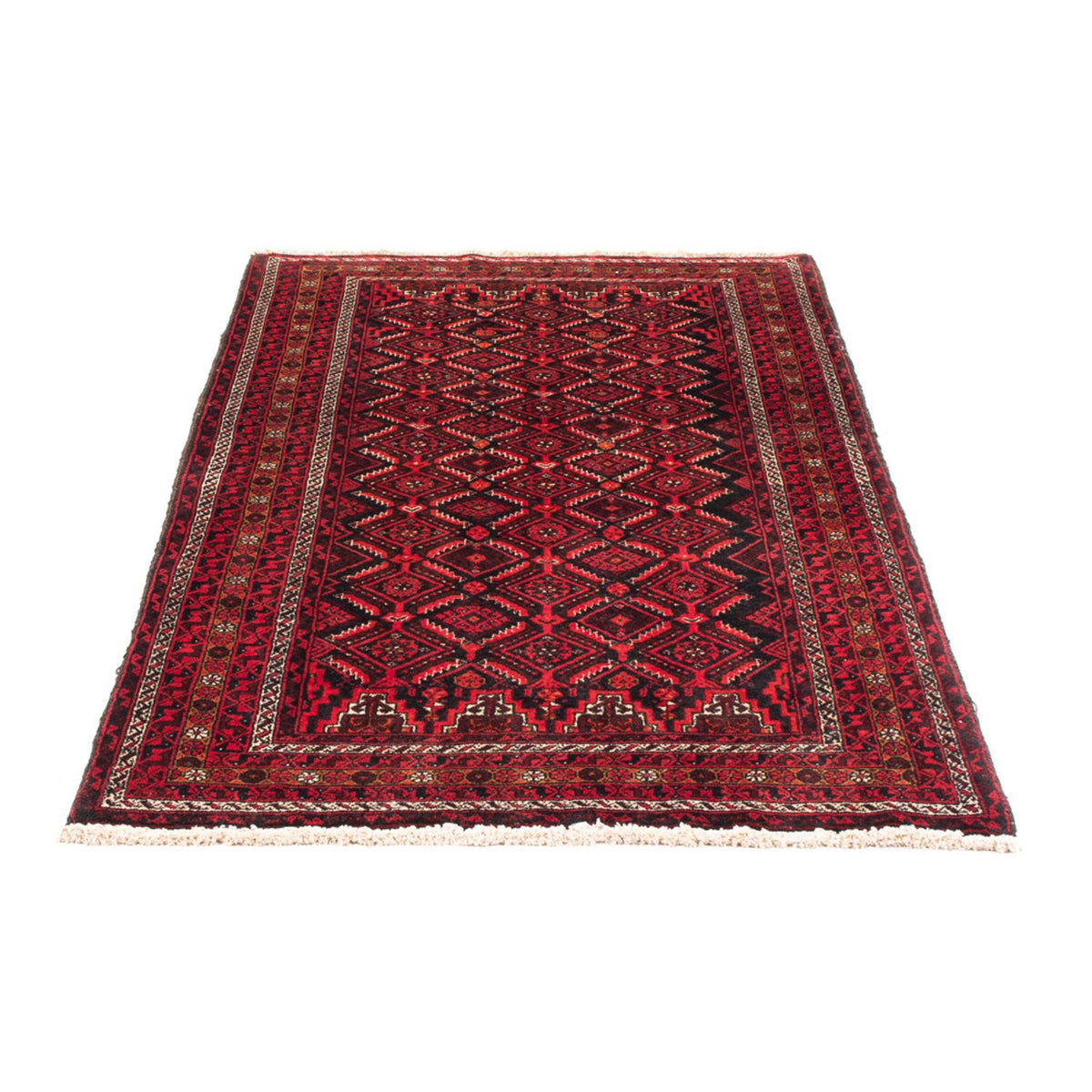 Belutsch Teppich - 182 x 102 cm - dunkelblau