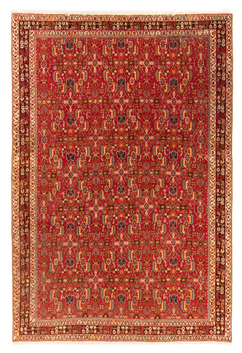 Gabbeh Teppich - Kaschkuli Perser - 192 x 130 cm - rot