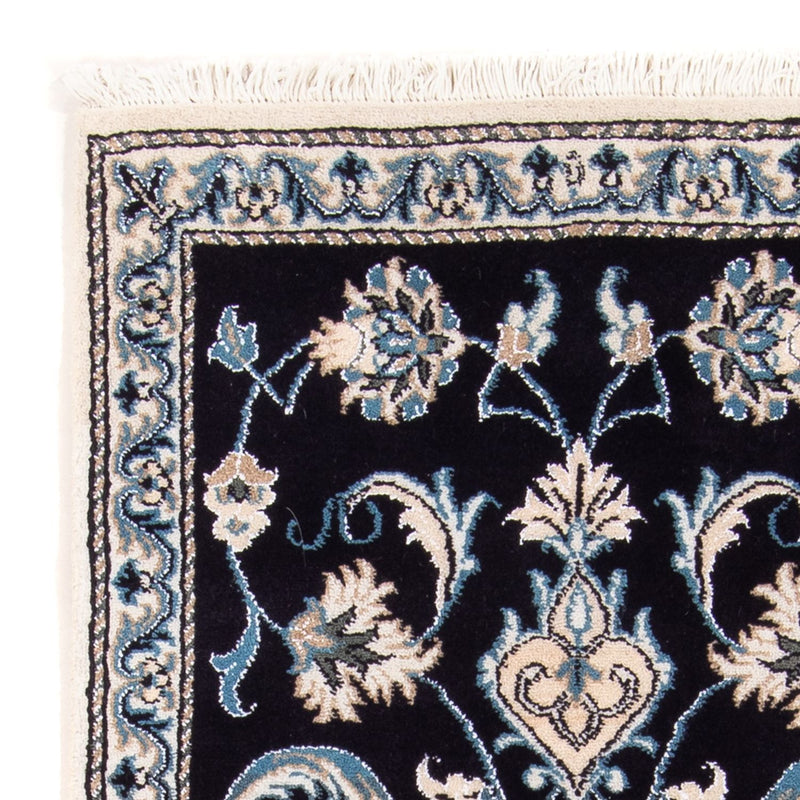 Perserteppich - Nain - 149 x 69 cm - dunkelblau