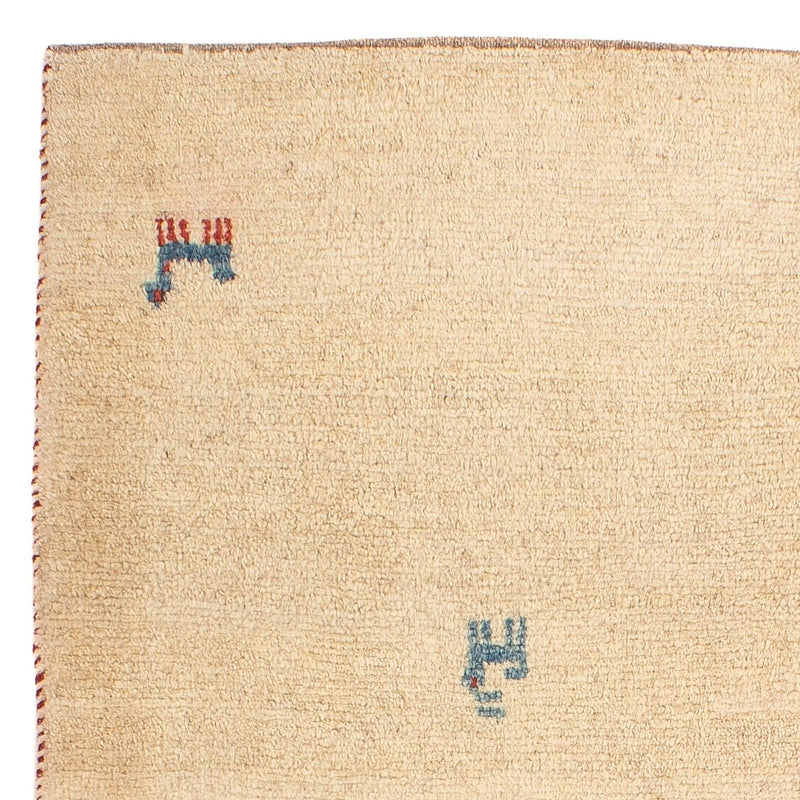 Gabbeh Teppich - Perser - 89 x 67 cm - beige