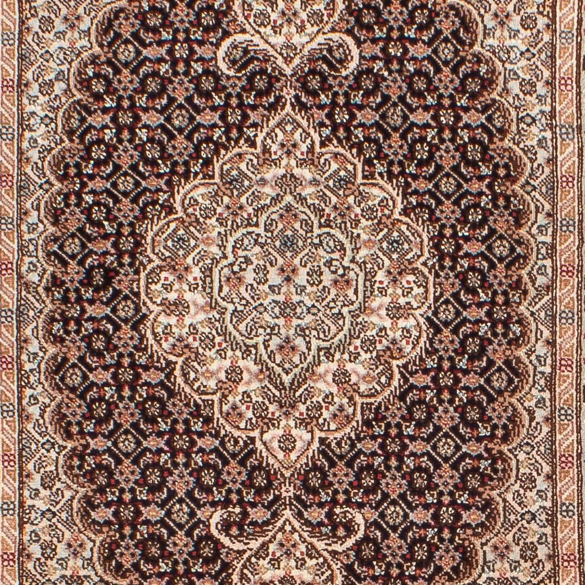 Perserteppich - Täbriz - Royal - 95 x 60 cm - dunkelblau