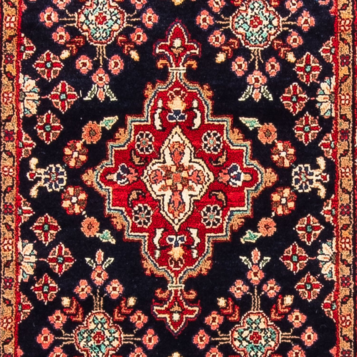 Läufer Perser - Classic - 377 x 85 cm - dunkelblau