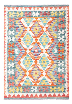 Kelim Teppich - Splash - 150 x 110 cm - mehrfarbig