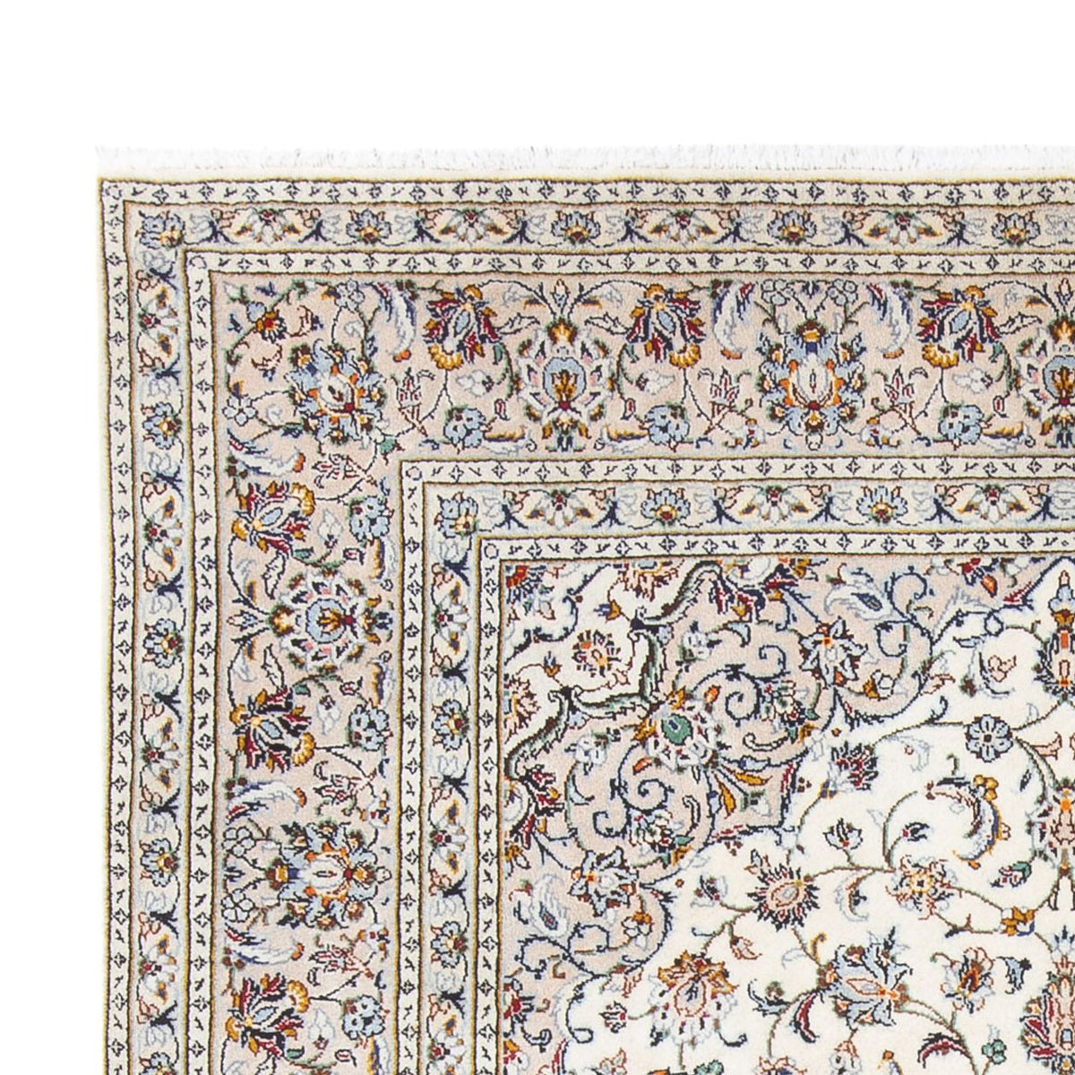 Perserteppich - Keshan - 307 x 200 cm - creme
