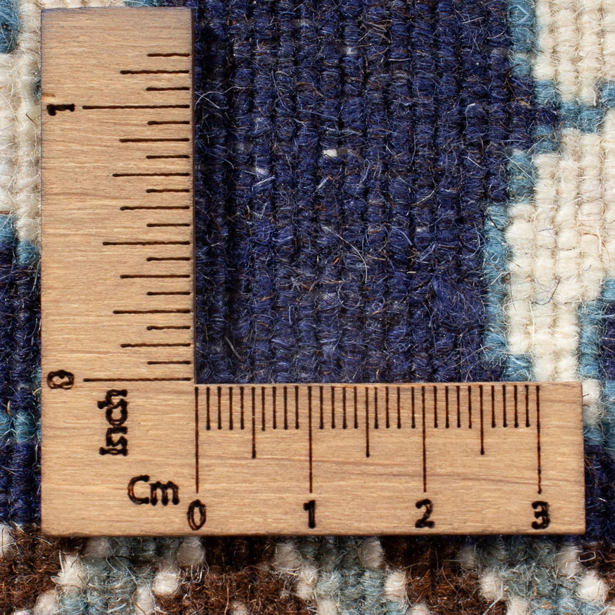 Perserteppich - Nain - 137 x 71 cm - dunkelblau