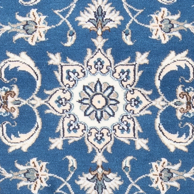 Perserteppich - Nain - 137 x 69 cm - blau