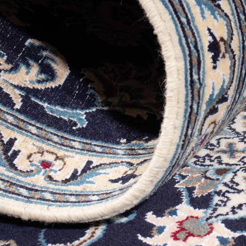 Läufer Perser - Nain - 190 x 79 cm - dunkelblau