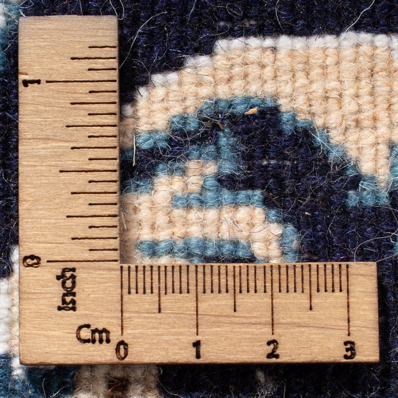 Läufer Perser - Nain - 190 x 79 cm - dunkelblau