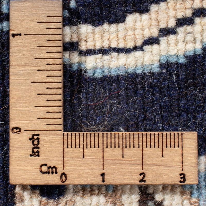 Perserteppich - Nain - 137 x 67 cm - dunkelblau