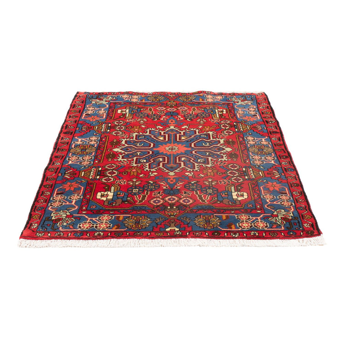 Perserteppich - Nomadic - 140 x 100 cm - rot