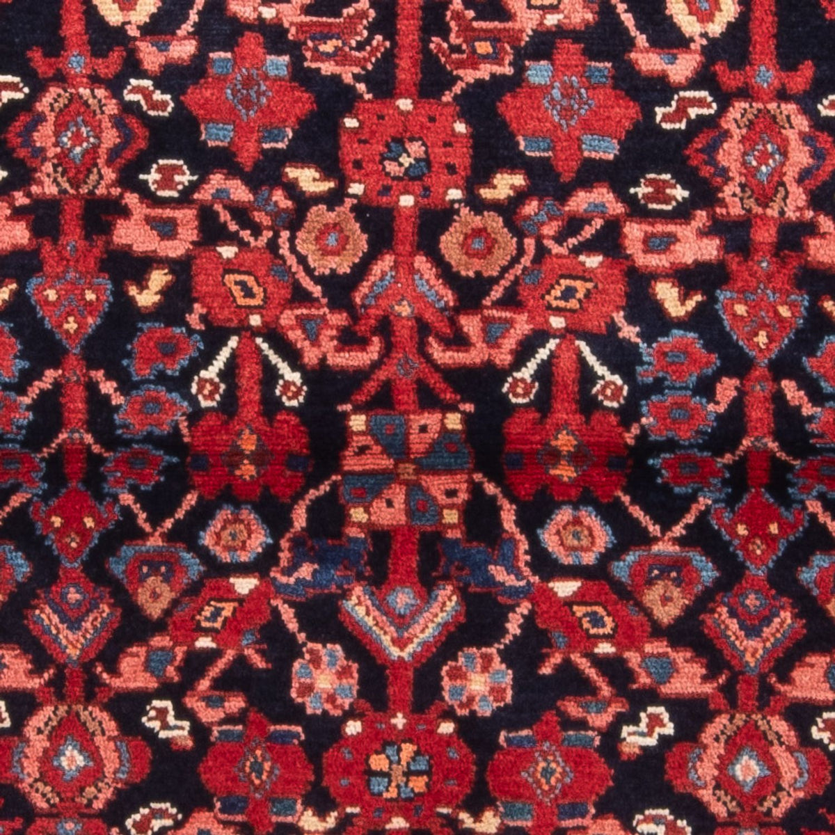 Perserteppich - Nomadic - 144 x 114 cm - dunkelblau