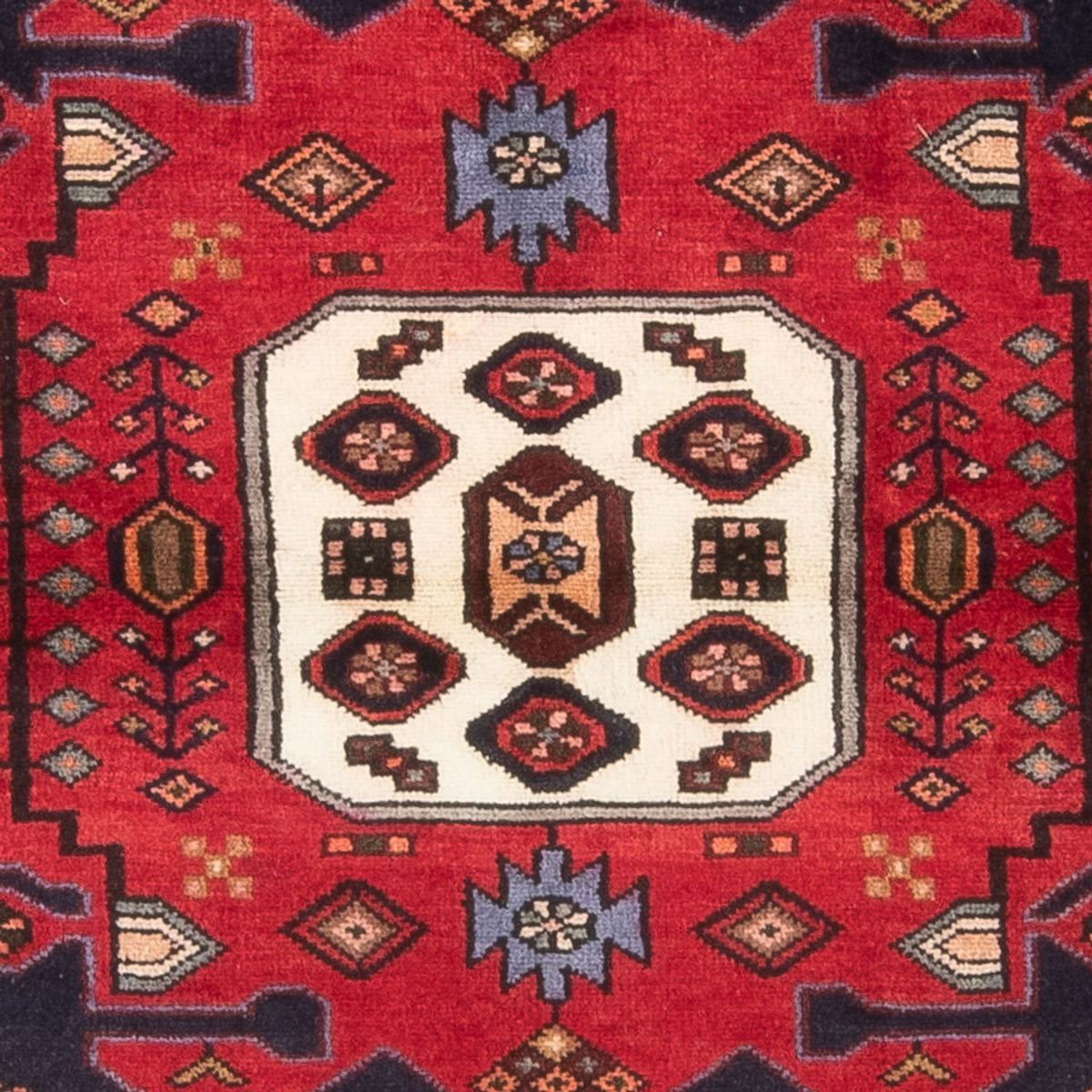 Perserteppich - Nomadic - 161 x 110 cm - dunkelblau