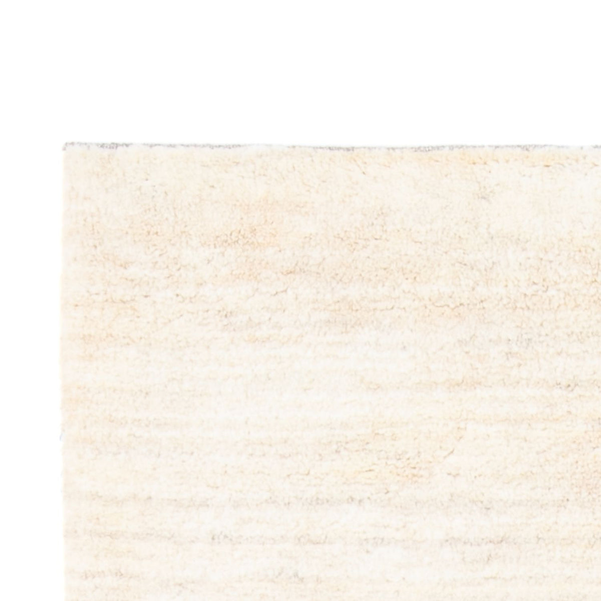 Läufer Gabbeh - Perser - 247 x 82 cm - naturweiß