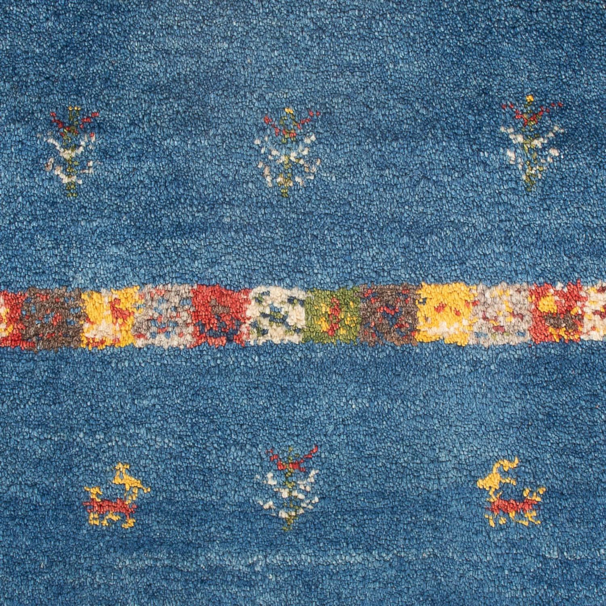 Gabbeh Teppich - Perser - 92 x 65 cm - mehrfarbig