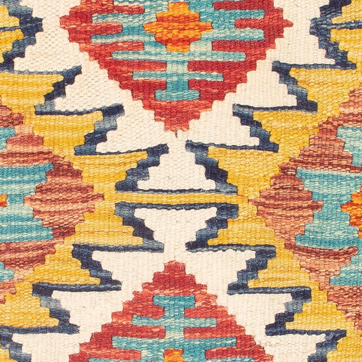 Kelim Teppich - Splash - 60 x 40 cm - mehrfarbig