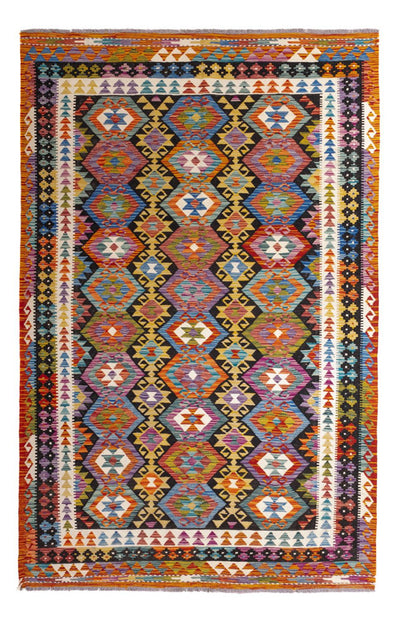 Kelim Maimene Teppich 163x250cm - mehrfarbig