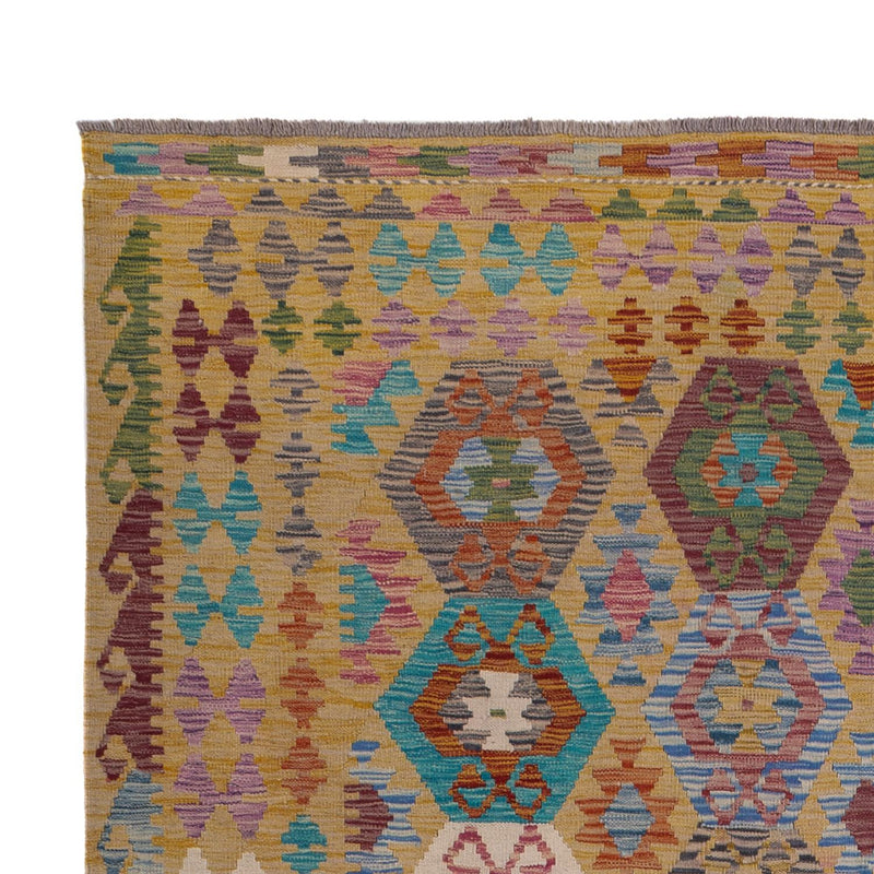 Kelim Teppich - Splash - 306 x 208 cm - mehrfarbig