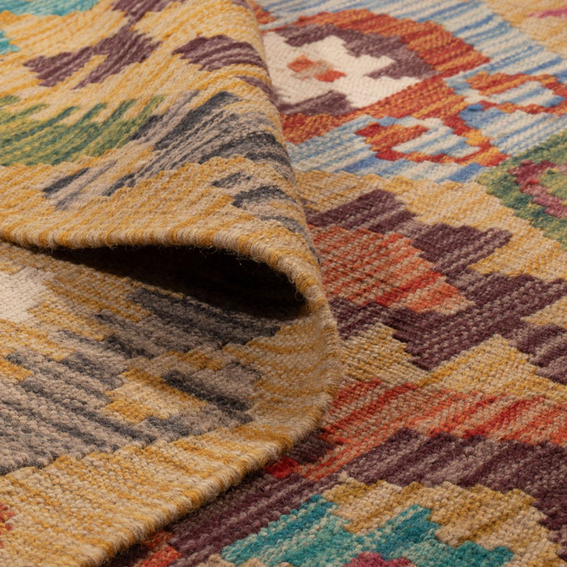 Kelim Teppich - Splash - 306 x 208 cm - mehrfarbig