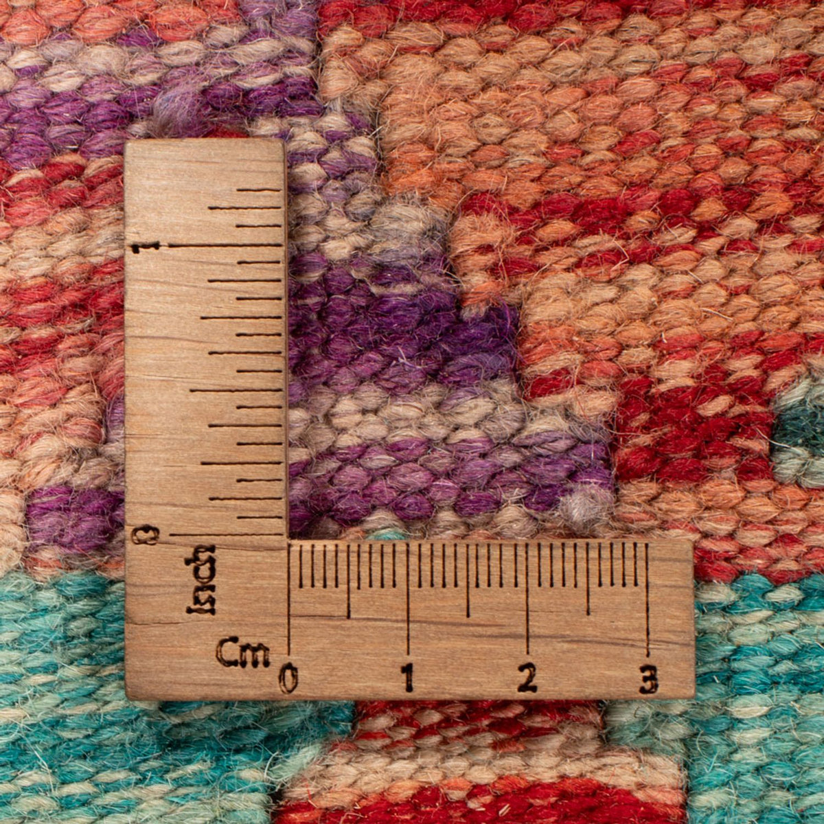 Kelim Teppich - Splash - 285 x 206 cm - mehrfarbig