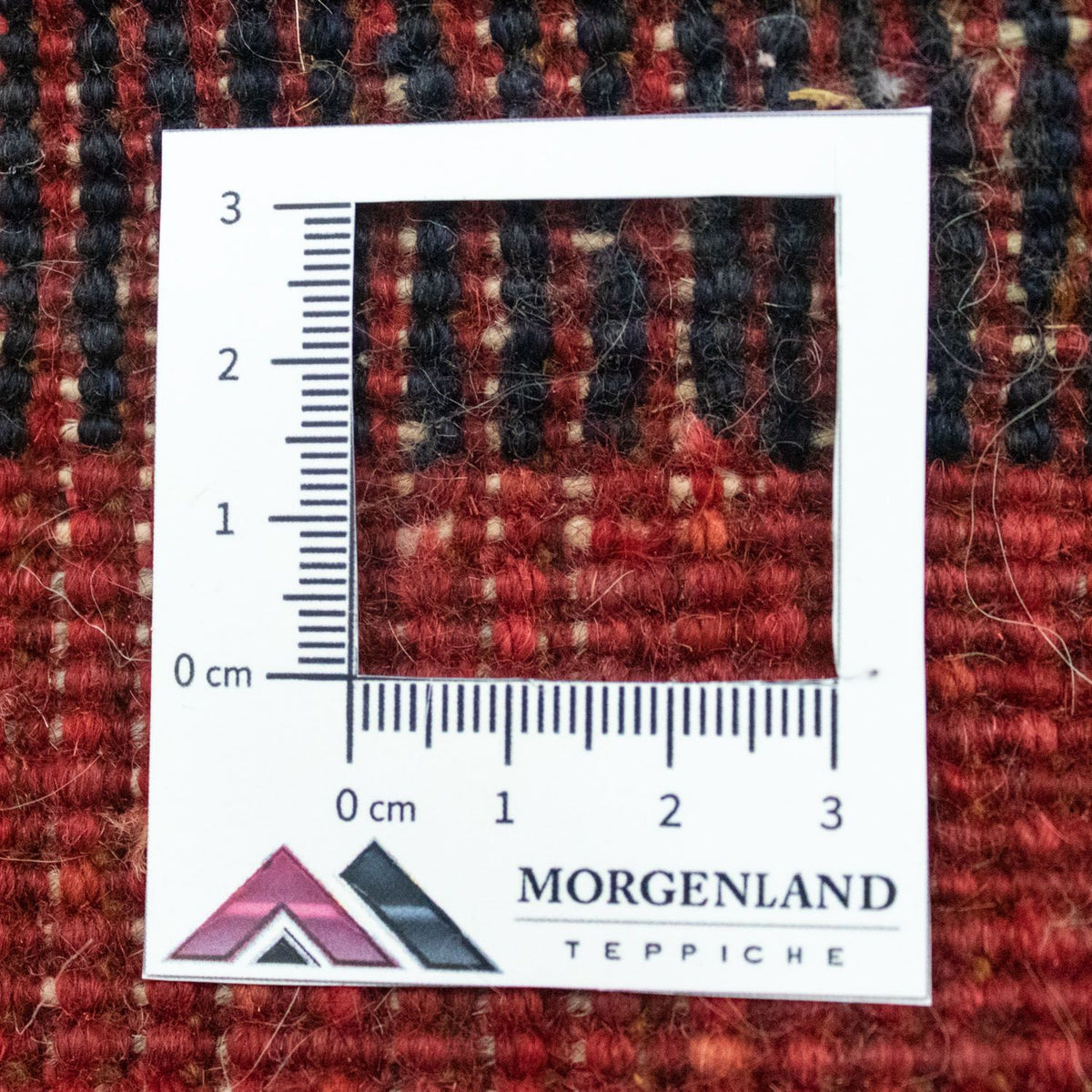 Gabbeh Teppich - Perser 60 x 40 cm - orange