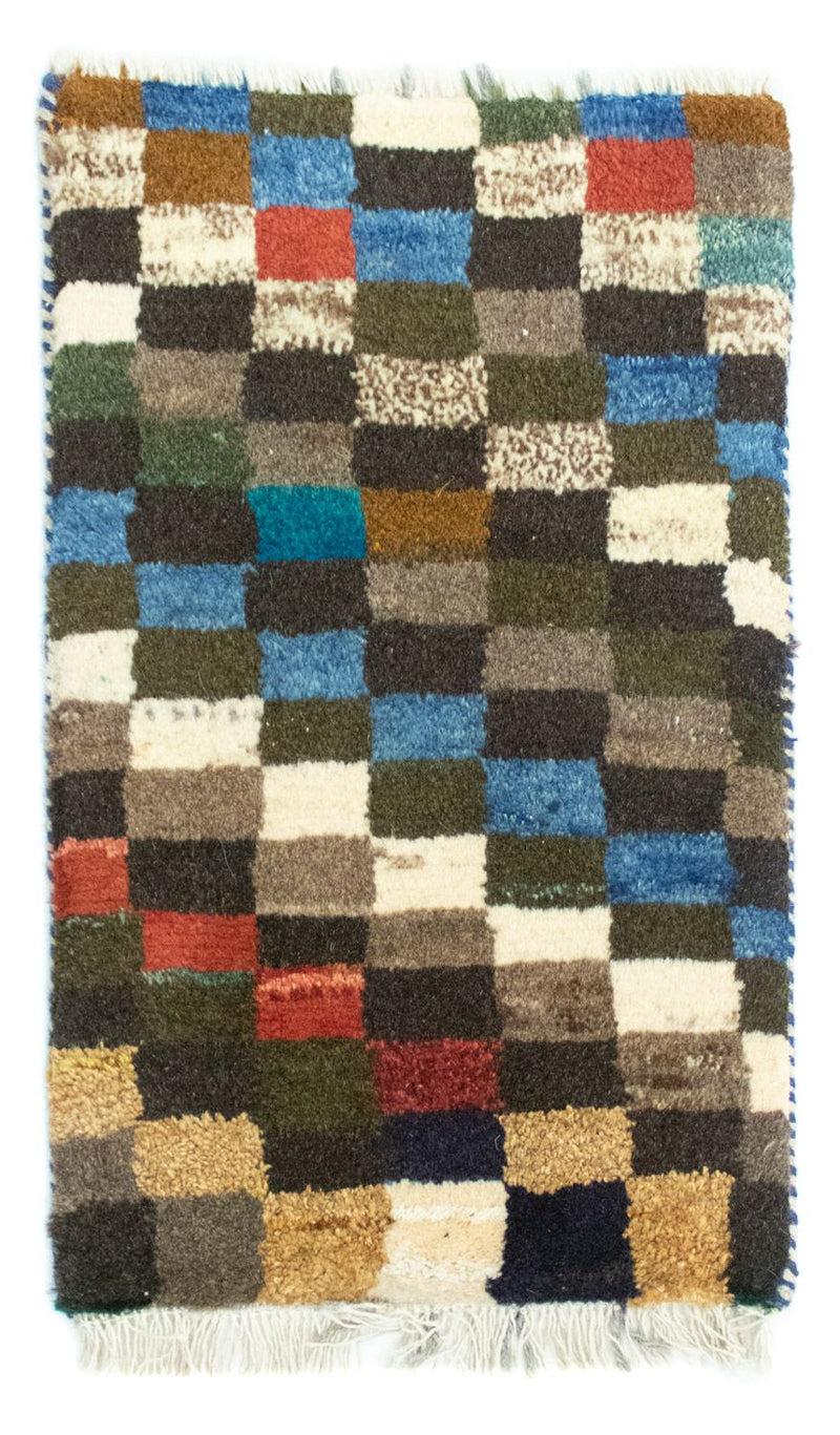 Gabbeh Teppich - Perser 60 x 40 cm - mehrfarbig