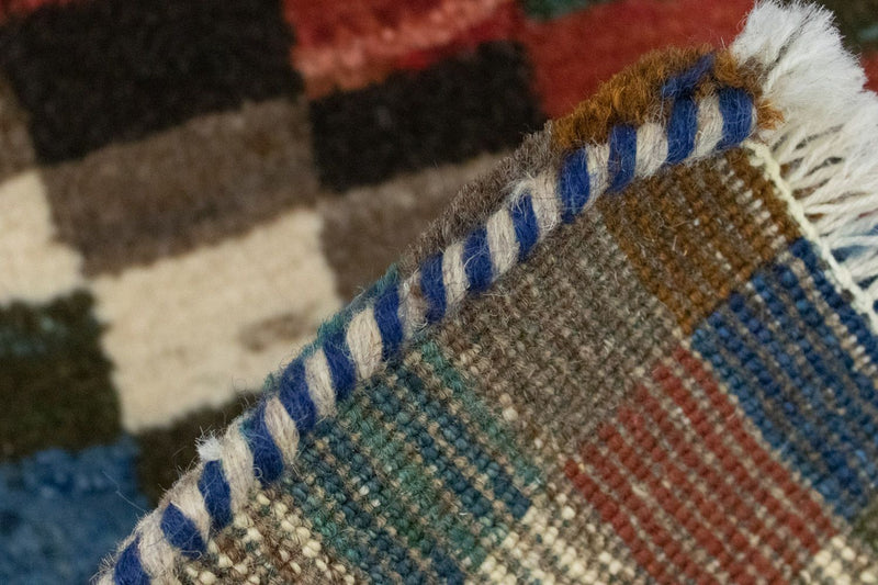 Gabbeh Teppich - Perser 60 x 40 cm - mehrfarbig