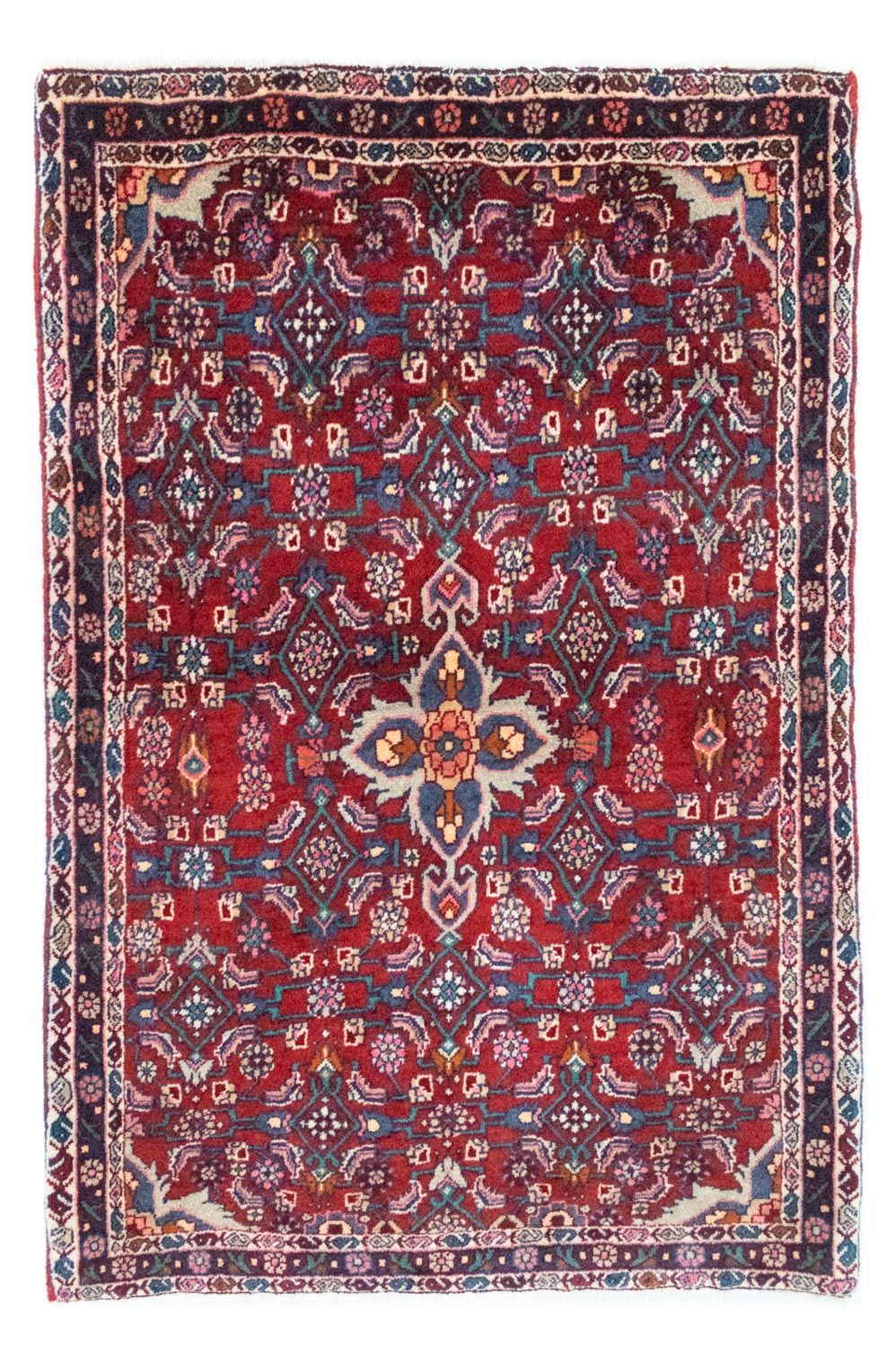 Perserteppich - Bidjar 115 x 78 cm - rot