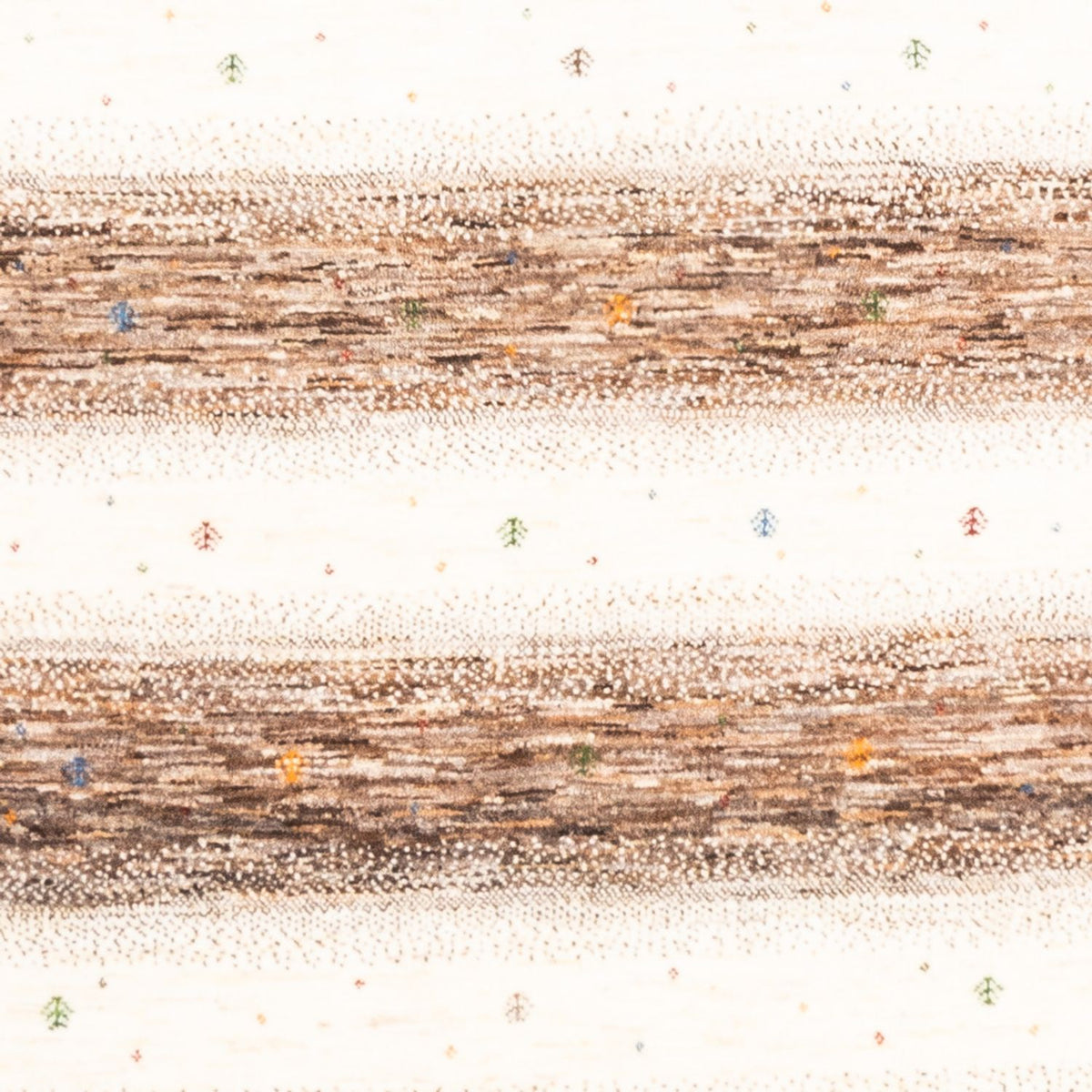 Gabbeh Teppich - Loribaft Perser - 239 x 172 cm - natur