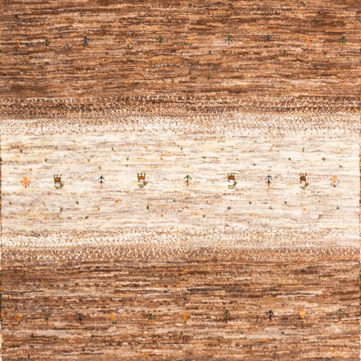 Gabbeh Teppich - Loribaft Perser - 237 x 171 cm - natur