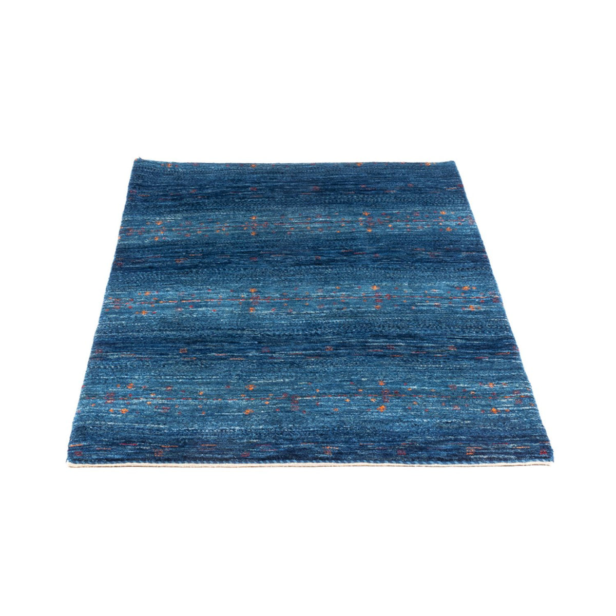 Gabbeh Teppich - Loribaft Perser - 120 x 80 cm - blau