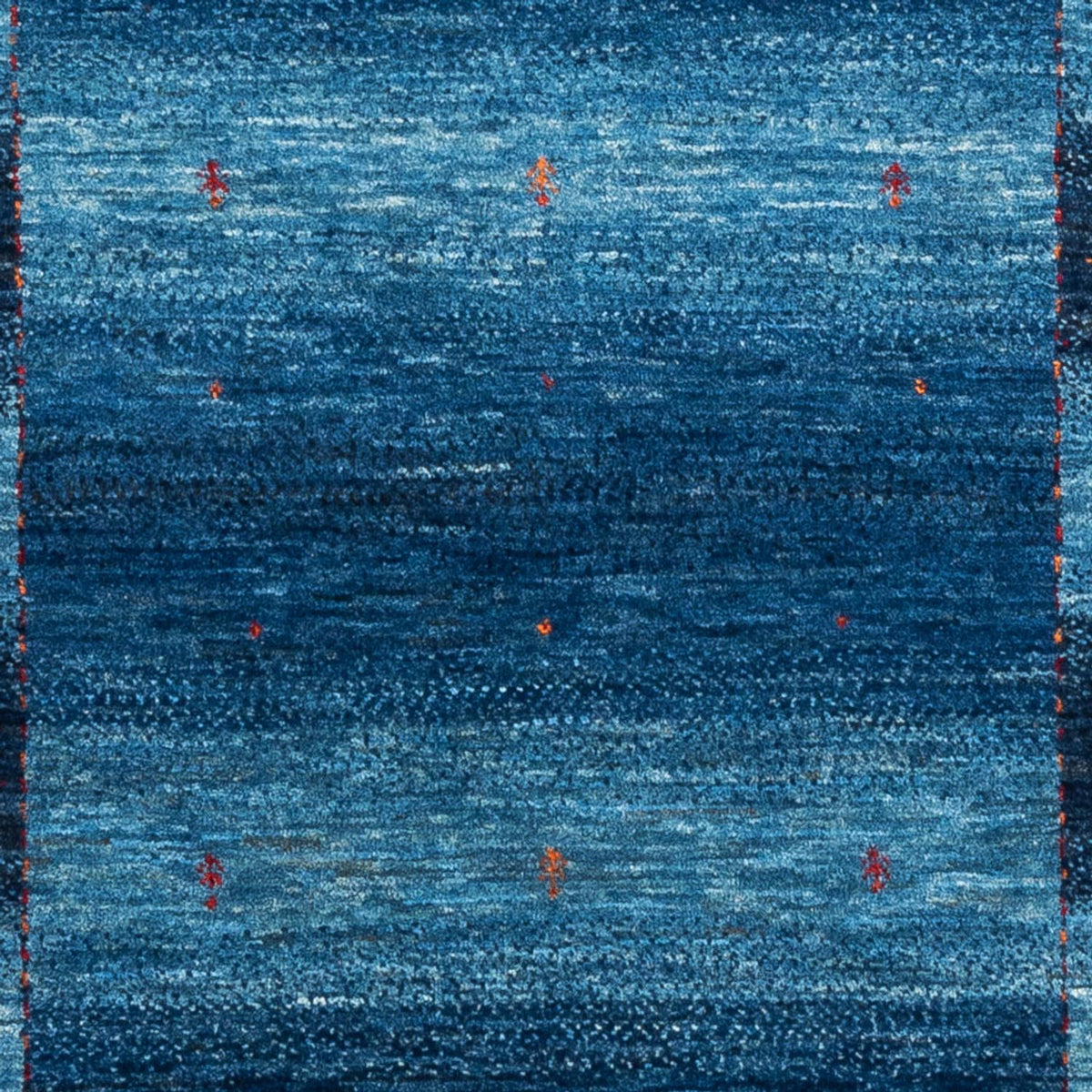 Gabbeh Teppich - Loribaft Perser - 190 x 128 cm - blau
