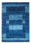 Gabbeh Teppich - Loribaft Perser - 145 x 101 cm - blau