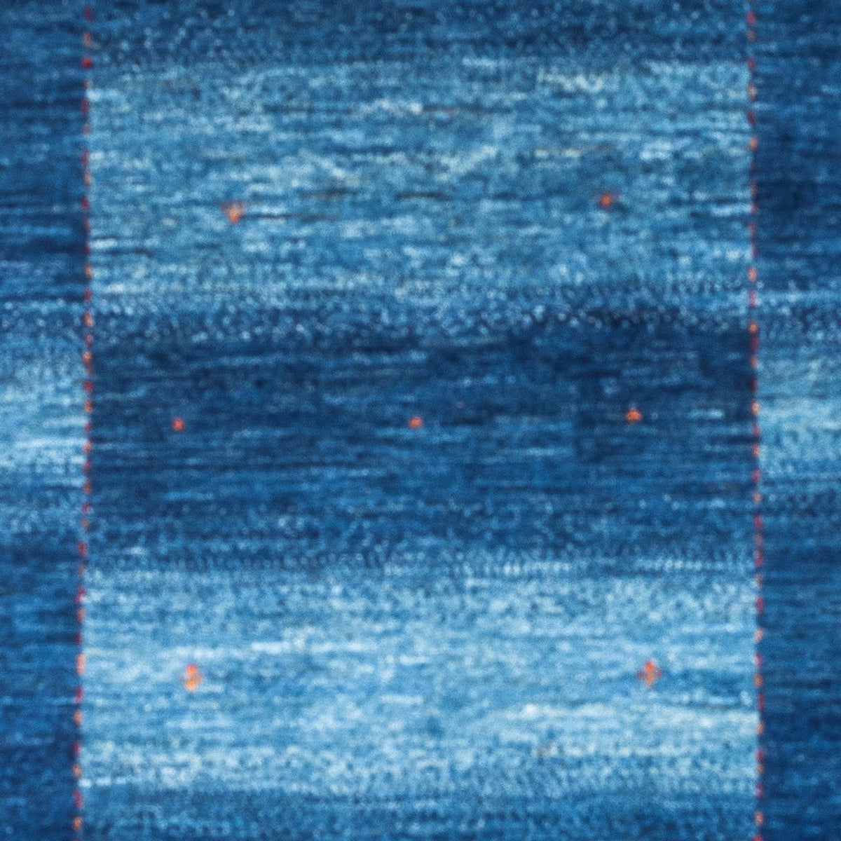 Gabbeh Teppich - Loribaft Perser - 145 x 101 cm - blau