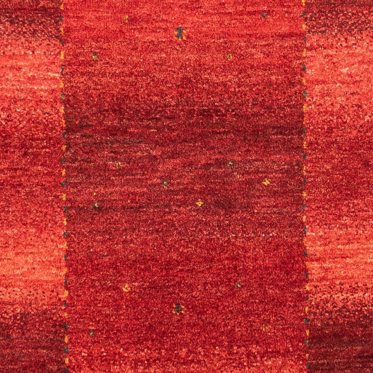 Gabbeh Teppich - Loribaft Perser - 122 x 80 cm - rot