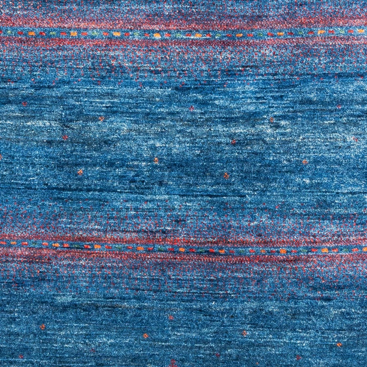 Gabbeh Teppich - Loribaft Perser - 168 x 118 cm - blau