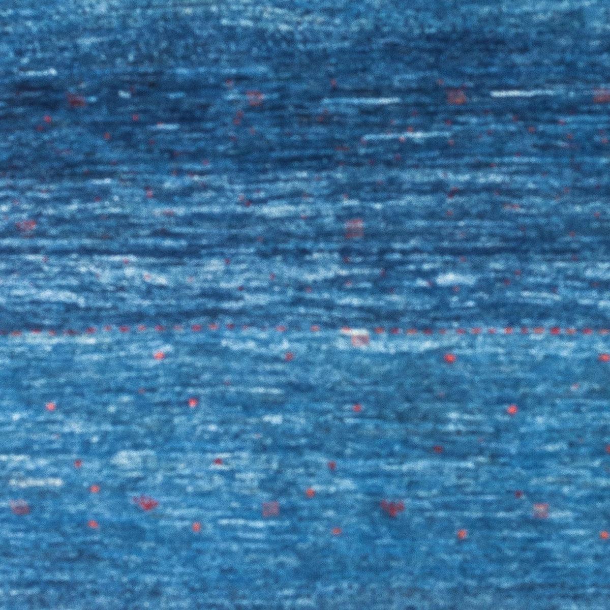 Gabbeh Teppich - Loribaft Perser - 130 x 100 cm - blau