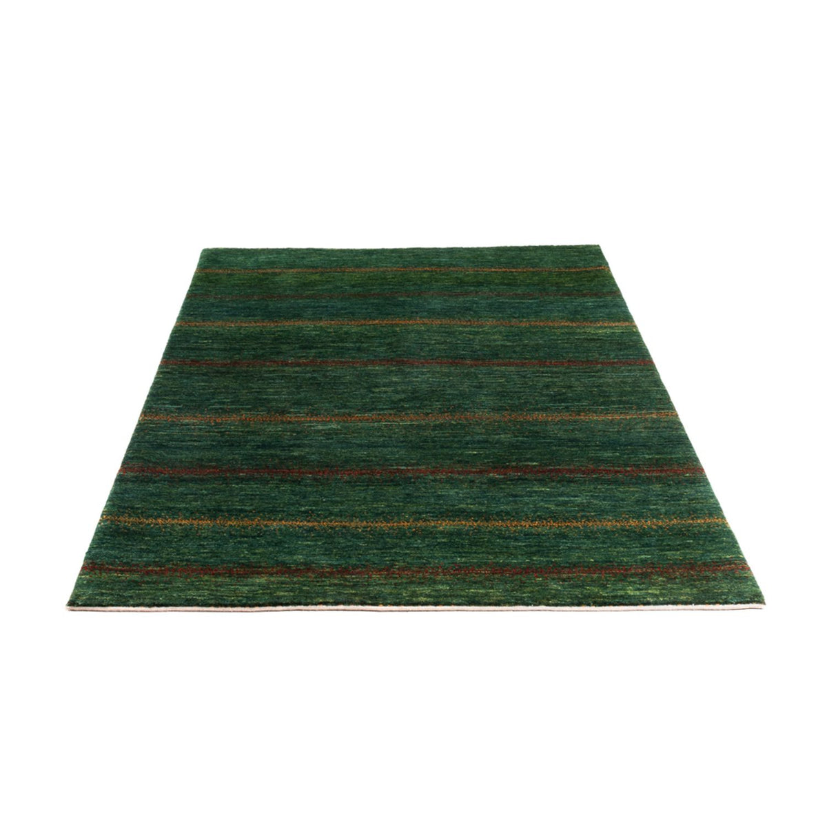 Gabbeh Teppich - Loribaft Perser - 187 x 120 cm - grün