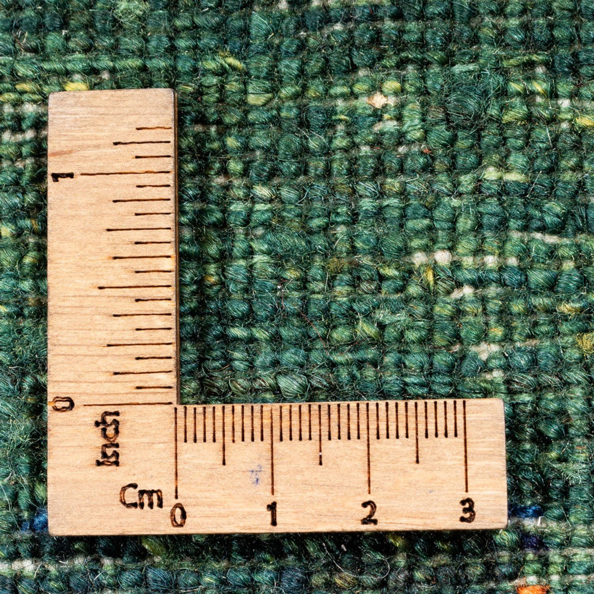Gabbeh Teppich - Loribaft Perser - 237 x 170 cm - grün