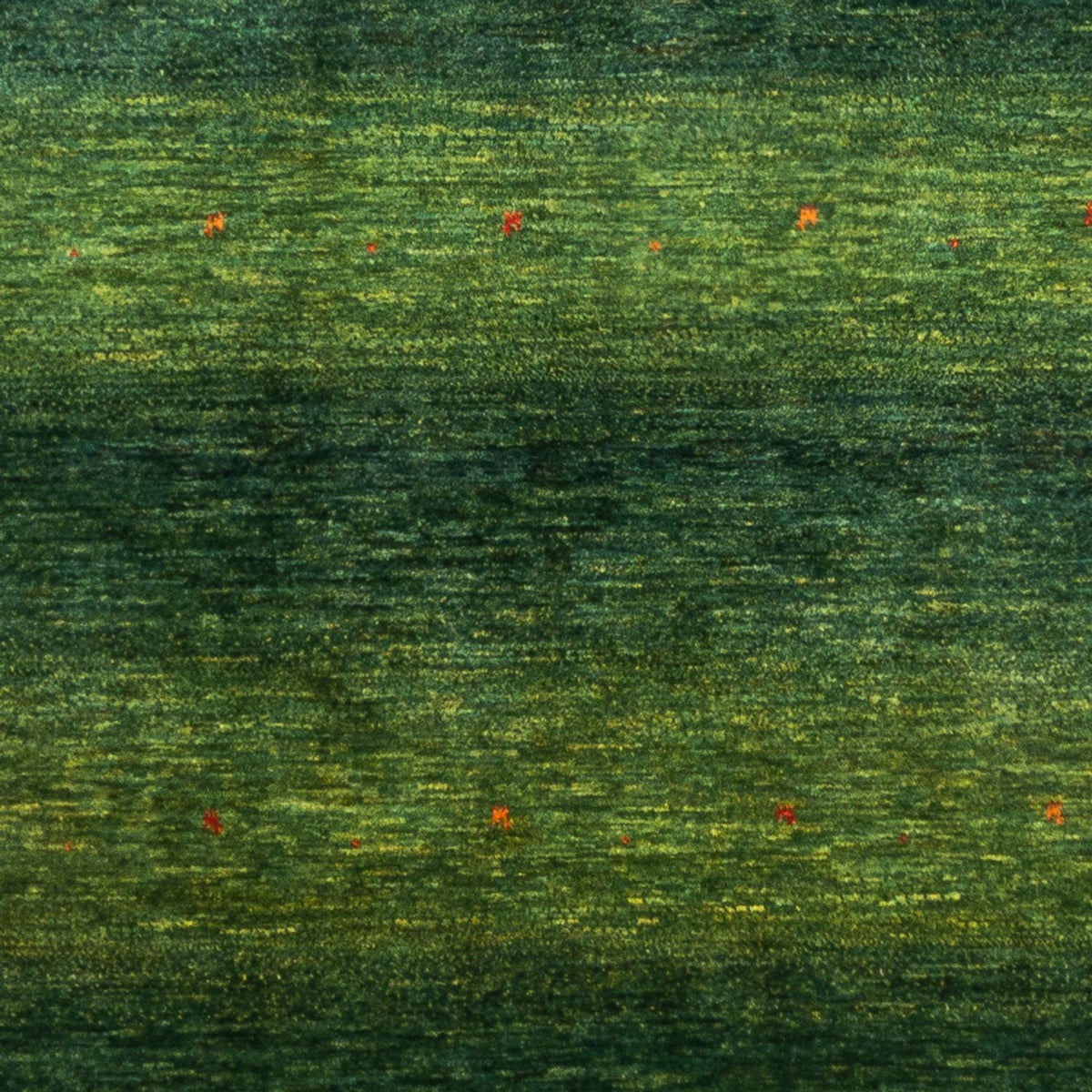 Gabbeh Teppich - Loribaft Perser - 244 x 172 cm - grün