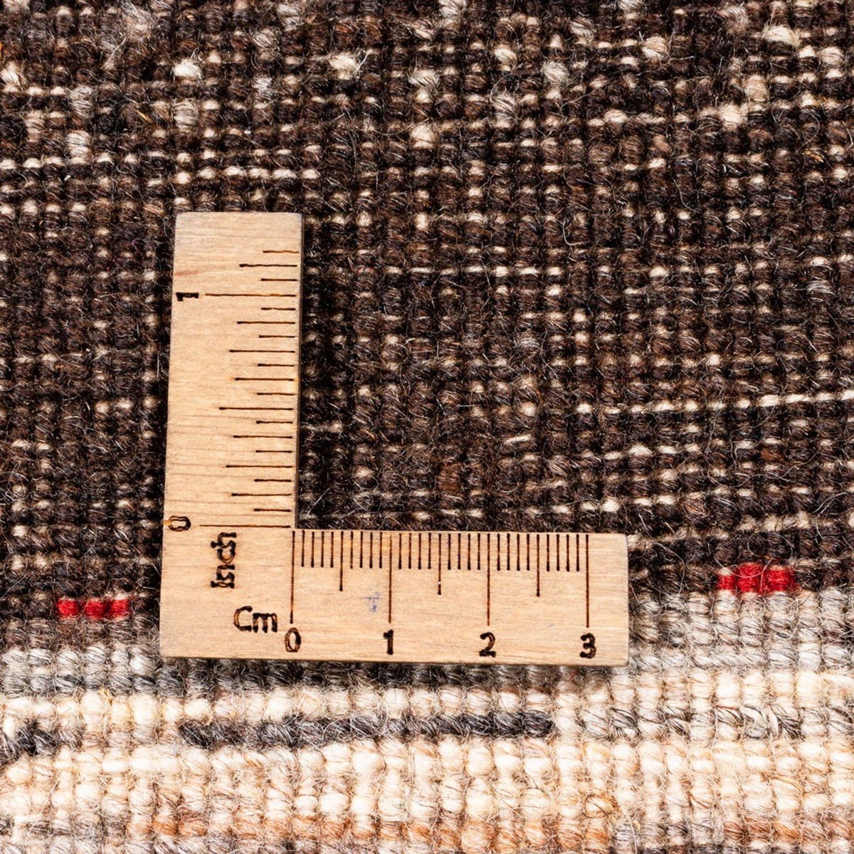 Gabbeh Teppich - Loribaft Perser - 242 x 170 cm - natur