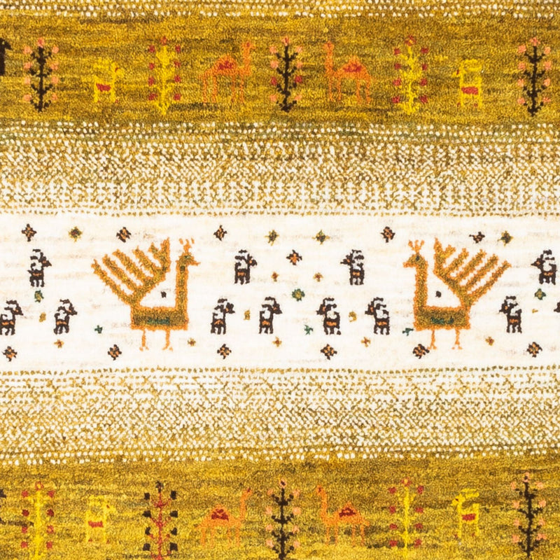 Gabbeh Teppich - Loribaft Perser - 128 x 82 cm - mehrfarbig