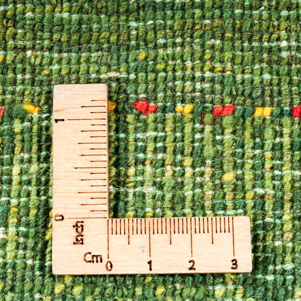 Gabbeh Teppich - Loribaft Perser - 175 x 123 cm - grün