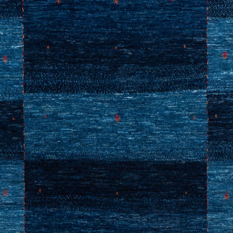 Gabbeh Teppich - Loribaft Perser - 192 x 127 cm - blau