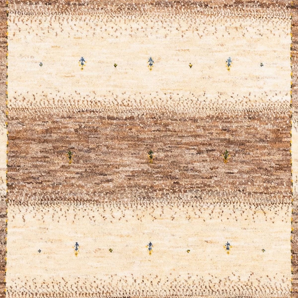 Gabbeh Teppich - Loribaft Perser - 193 x 123 cm - natur